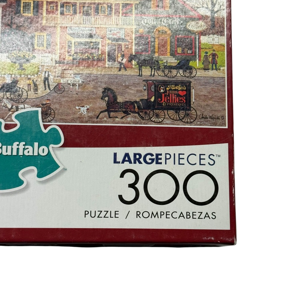 Buffalo Charles Wysocki Hawkriver Hollow 300 Large Piece Puzzle Complete - Picture 5 of 15